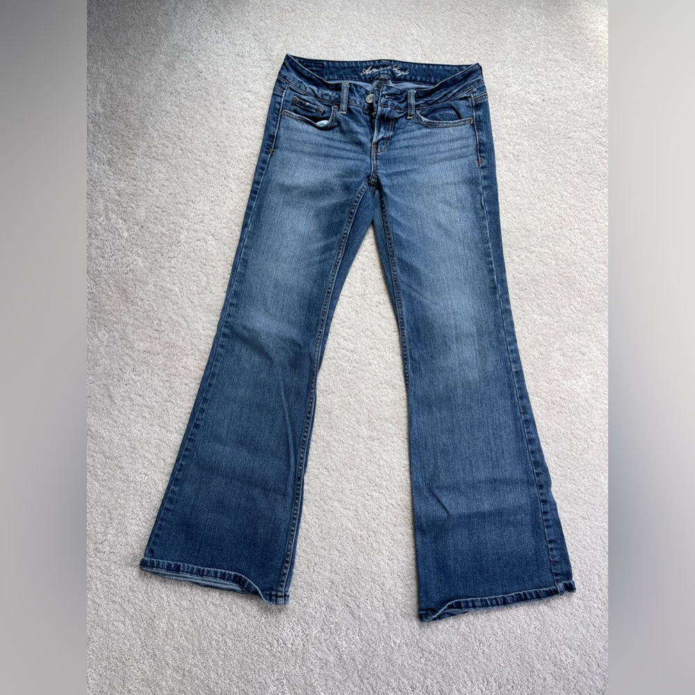 American Eagle Hipster low rise boot cut size 4 regular